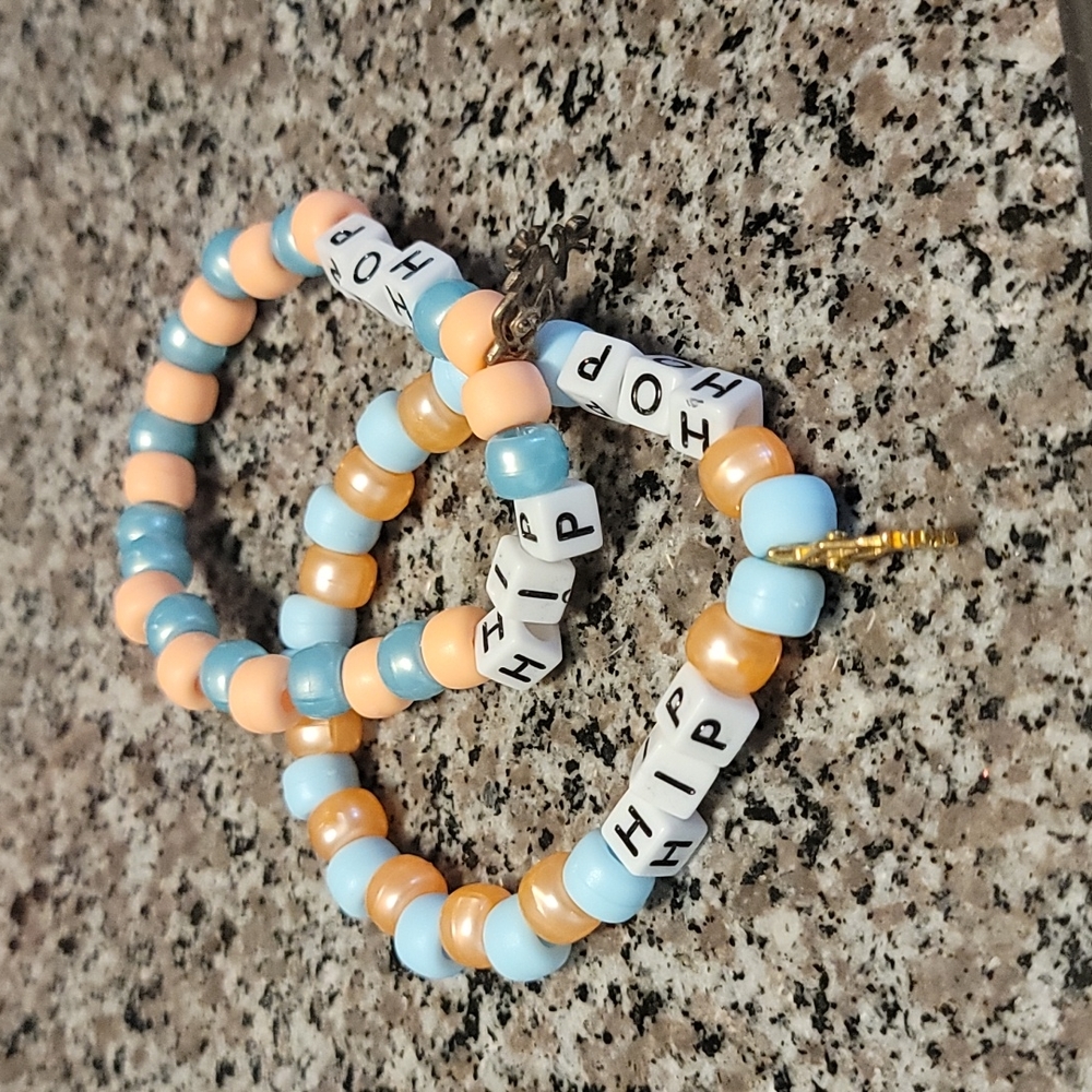 Kandi pendant rave bracelets